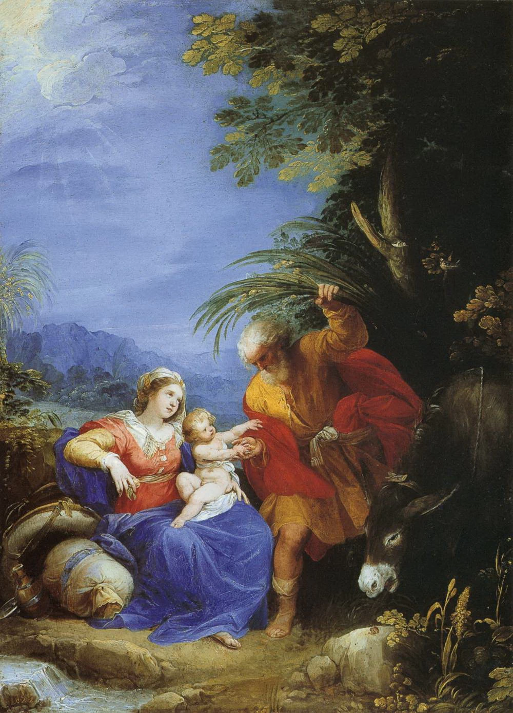 Riposo nella fuga in Egitto - Museum of Fine Arts, Boston